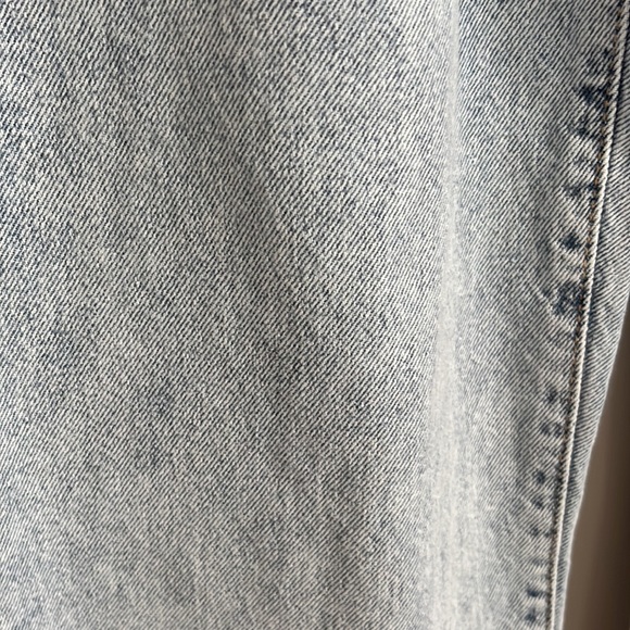Zara High Rise Paper Bag Waist Jeans - Picture 3 of 5